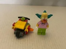 Official LEGO Simpsons Krusty the Clown & Micro Clown Bike Loose Set