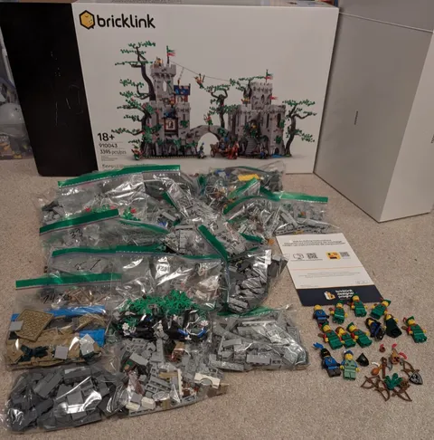 Forest Stronghold 910043 USED LEGO Bricklink Series 3 Designer Program COMPLETE
