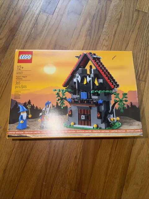 LEGO Majisto's Magical Workshop 40601 Castle, Limited Edition, New in Box 