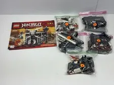 LEGO Ninjago 2505 Garmadon's Dark Fortress Complete w/ Manuals NO Box