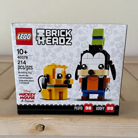 LEGO BrickHeadz Disney 40378 Goofy & Pluto - NEW SEALED