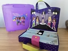 Lego Friends The Beauty of Building Purple Storage Box And Stage Storage Case