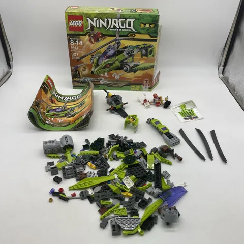 LEGO Ninjago set 9443 Rattlecopter with instructions! See Pictures!