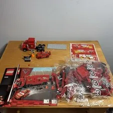 Lego 8486 MACK'S TEAM TRUCK Disney Pixar Cars Partially sealed 99.9% complete