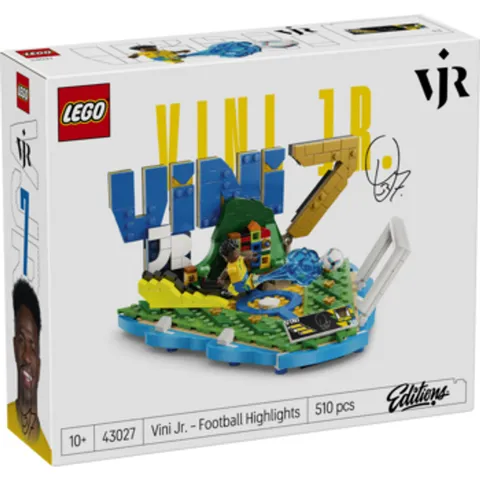 570201806960 KLOCKI EDITIONS FOOTBALL Vini Jr. — piłkarskie momenty 43027 lego 
