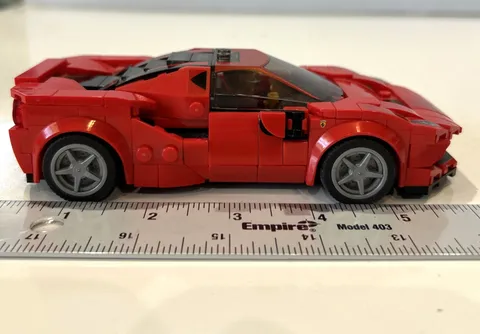 LEGO Speed Champions Ferrari F8 Car Red Retired No Box or Manual Assembled