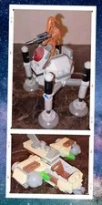 Retired Star Wars Lego 75077 & 75129 Micro Wookie Ship - Homing Spider Droid -