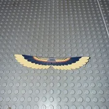 LEGO part 93250 Minifigure Wings Dark Blue Tan Feathers Mummy Pharaohs Quest