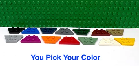 LEGO 2x4 Wedge Plate with Cut Corners "You Pick Your Color and Qty" NEW