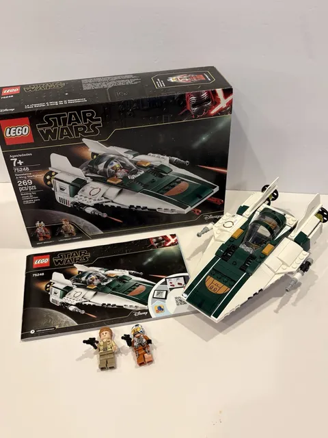 LEGO Star Wars: Resistance A-Wing Starfighter 75248 w/minifigs