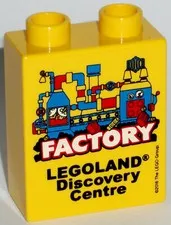 LEGO LEGOLAND Collectible Brick Special Brick FACTORY 2016 Discovery Centre