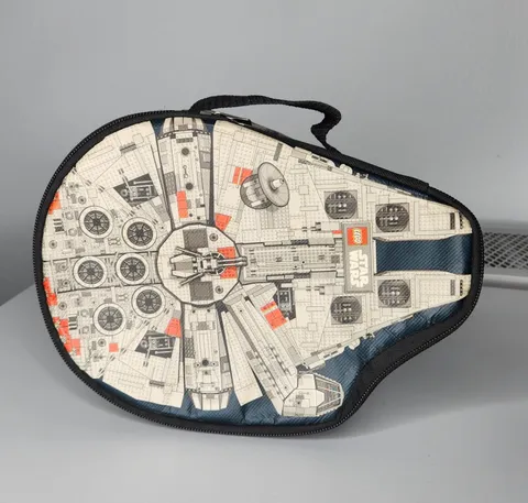 Retired LEGO ZipBin Star Wars Original Trilogy MILLENNIUM FALCON Storage Case