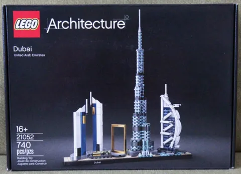 LEGO 21052 Architecture Dubai Skyline Building Set Retired New Sealed.