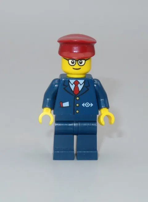LEGO Train Driver Tram City Town minifigure 60097