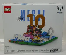 LEGO Editions Lionel Messi 43011 Soccer Highlights 2026 FIFA World Cup New Seald