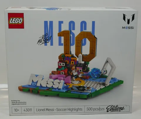 LEGO Editions Lionel Messi 43011 Soccer Highlights 2026 FIFA World Cup New Seald