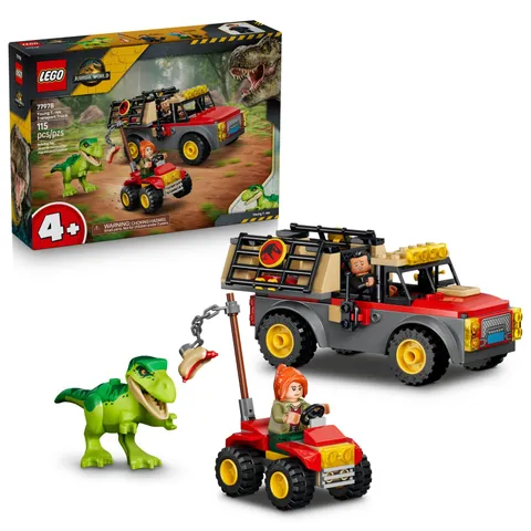 LEGO Jurassic World Young T. rex Transport Truck 77978 Multicolor