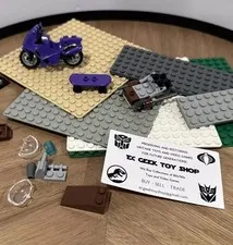 LEGO Baseplates Base Plates Building Parts And Pieces Catwoman Motorcycle