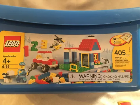 LEGO Factory Large Brick Box (6166) with Instructions and Storage Tub