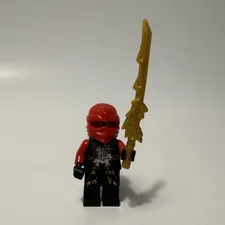 LEGO Ninjago Minifigure - Airjitzu Kai (njo0161) Complete with Aeroblade 70739