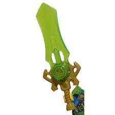 new 2026 LEGO Large Mateo's DREAMZzz Sword, Pearl-Gold and Trans-Bright Green