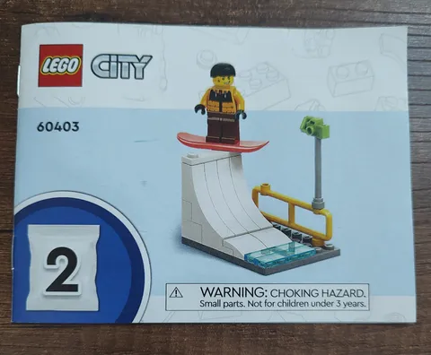 LEGO CITY 60403 Illustrated Instruction Manual English Booklet ONLY 