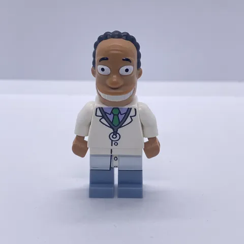 Lego Simpsons Series 2 Minifigure Dr. Hibbert 71009 doctor As Shown