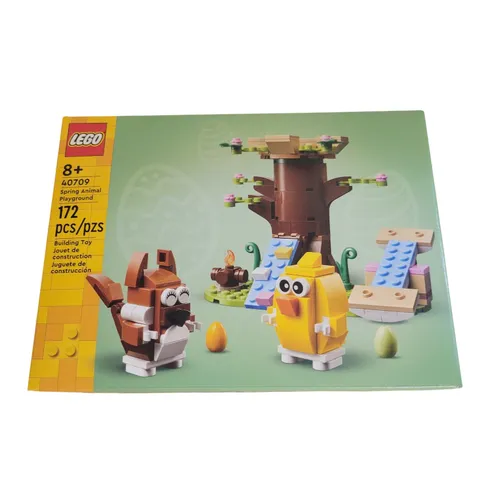 LEGO Spring Animal Playground 40709 Kids OS Green NEW Easter Building Set Toy