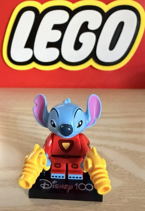 Lego Disney 100 Stitch Experiment 626 Minifigure With Accessories