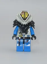 LEGO UFO Zotaxian blue Officer  Space Alien minifigure 6975 6900 6999