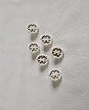 6x Lego Hero Factory Chest Badge LOT
