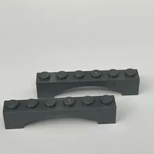 Lego 92950 Dark Gray Replacement Parts Pieces Lot of 2