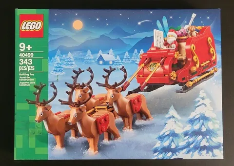 Lego Holiday Santa's Sleigh 40499 LEGO STORE EXCLUSIVE OOP MINT BRAND NEW SEALED