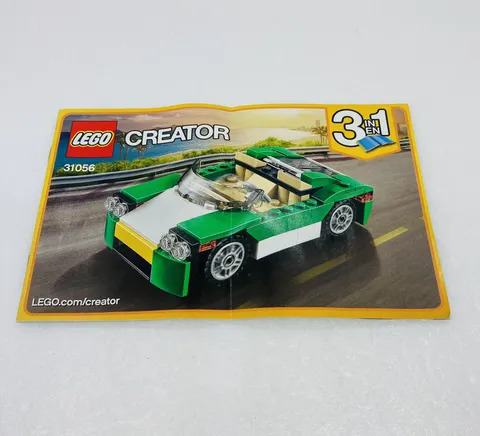 LEGO CREATOR Cruiser Car Instruction Booklet Manual 31056 P2