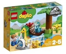 LEGO DUPLO 10879 Jurassic World Gentle Giants Petting Zoo Retired 100% Complete