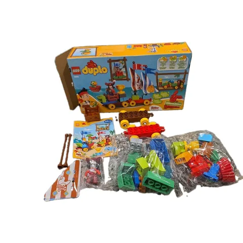 LEGO Duplo Disney 10539 Jake Never Land Pirates Beach Racing Building Set