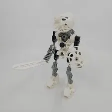 LEGO 8536 - Toa Kopaka - Bionicle - 100% Complete - No Can Or Manual