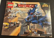 LEGO Ninjago Movie Lightning Jet 70614 Instruction Manual Booklet RETIRED