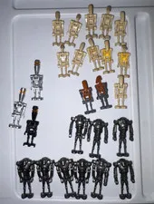 LEGO Star Wars Battle Droid & Super Battle Droid Minifigures Lot