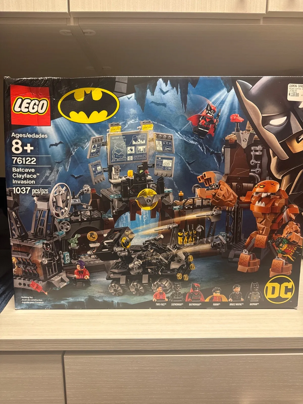 LEGO Super Heroes: NIB Batcave Clayface Invasion (76122)