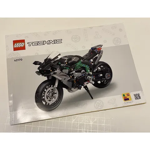 Instruction Manual ONLY for LEGO Technic Kawasaki Motorcycle set 42170 Booklet