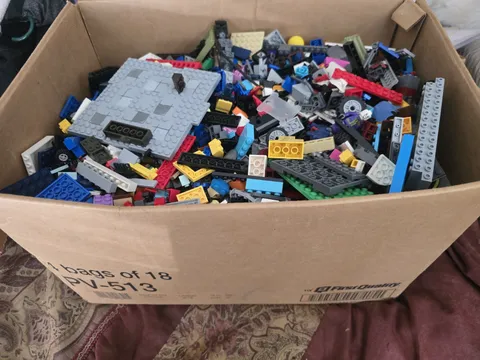 LEGO 21 lbs Pounds Random Parts Pieces Mixed Incomplete Sets Bulk Lot.