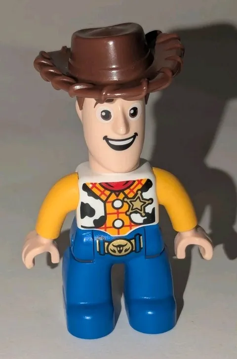 LEGO Duplo Woody Toy Story Minifigure Cowboy Sheriff Disney Pixar Figure Minifig