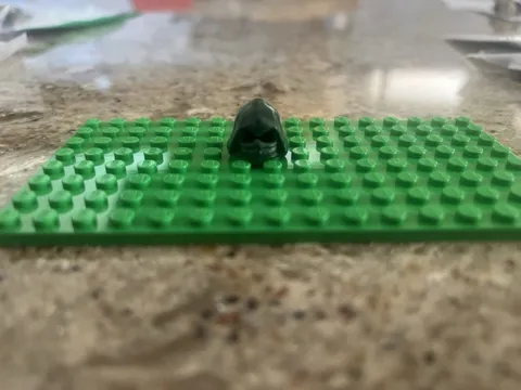 LEGO - Minifig, Headgear Hood Cowl Pointed with Eye Holes - Dark Green ID-26079