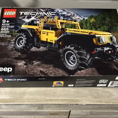 LEGO Technic Jeep Wrangler 42122 Illustrated Instruction Manual 