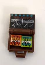 Lego Minifigure Suitcase THE OLD FIRM Scoreboard  Harry Potter