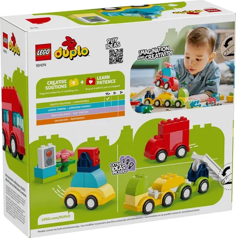 LEGO DUPLO Creative Vehicles - Educational Sorting Toy for Toddlers...