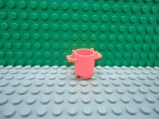 Lego 1 Coral 2x2x2 Barrel Trash Can container NEW