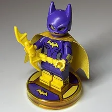 Lego DC Super Heroes Dimensions Minifigure dim044 Batgirl - Yellow Cape Tag