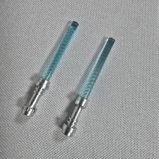 2 LEGO Star Wars Lightsabers With Metallic Hilt from 75269 DUAL OF  MUSTAFAR